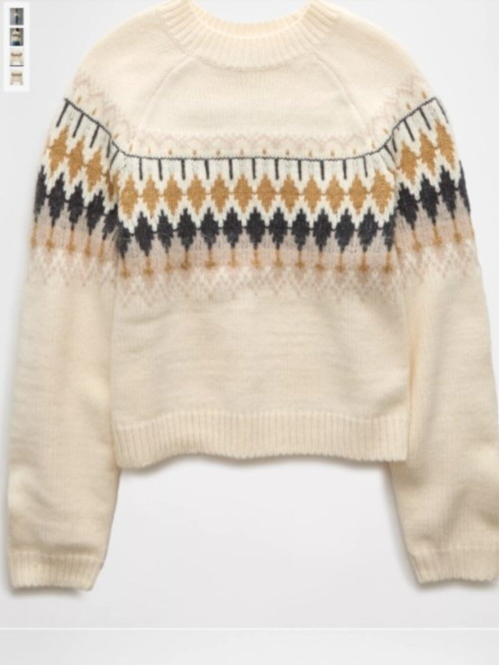 American Eagle Festive Feels Sweater- Size XS